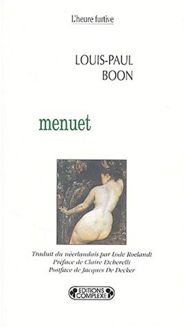 Imagen de archivo de Menuet. Preface de Claire Etcherelli. a la venta por Zubal-Books, Since 1961