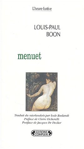 Stock image for Menuet. Preface de Claire Etcherelli. for sale by Zubal-Books, Since 1961