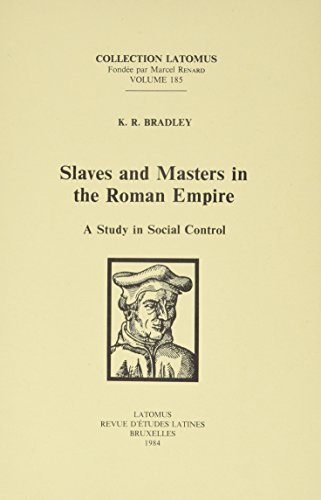 9782870311257: Slaves and Masters in the Roman Empire: A Study in Social Control