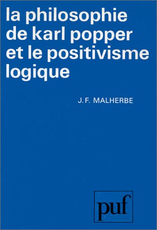 Beispielbild fr La philosophie de karl popper et le positivisme logique zum Verkauf von Le Monde de Kamlia
