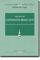 Stock image for Archivum Latinitatis Medii Aevi (Bulletin Du Cange). Tome 79, 2021 for sale by Gallix