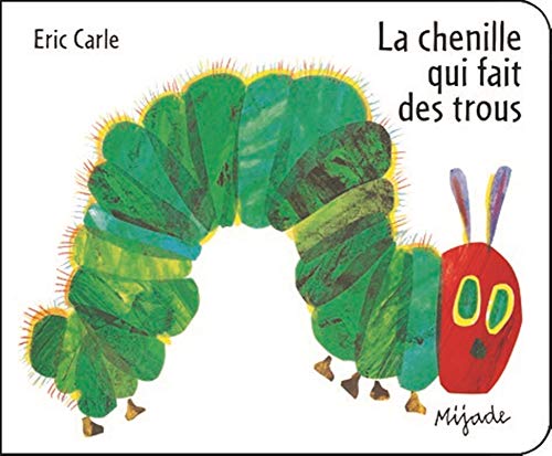 Beispielbild fr La chenille qui fait des trous (Perforated board book) zum Verkauf von WorldofBooks