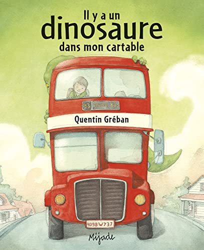 Stock image for Il y a un dinosaure dans mon cartable for sale by Greener Books