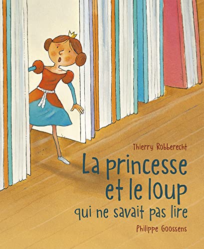 9782871429906: La princesse et le loup qui ne savait pas lire