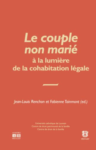 9782872095636: Le couple non mari  la lumire de la cohabitation non lgale (French Edition)
