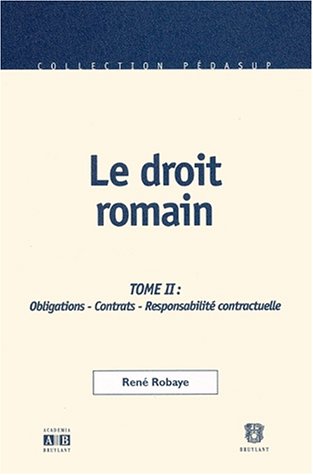 Stock image for Le Droit Romain. Vol. 2 for sale by RECYCLIVRE