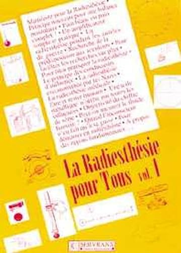 Beispielbild fr La radiesthsie pour tous, volume 1 zum Verkauf von medimops
