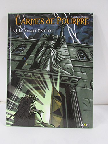 Beispielbild fr Larmes de pourpre, tome 1 : Le Domaine malfique zum Verkauf von medimops