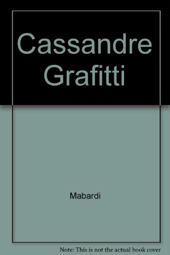 Stock image for Cassandre graffiti for sale by Librairie La Canopee. Inc.