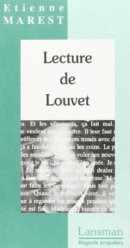 9782872823246: Lecture de louvet