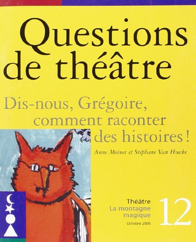 Stock image for Quest. Theatre No12:Dis Nous Gregoire for sale by Ammareal