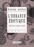 Beispielbild fr L' Errance Erotique zum Verkauf von Gallix