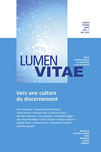 Beispielbild fr Vers une culture du discernement [Broch] Collectif et Amherdt, Francois-xavier zum Verkauf von BIBLIO-NET