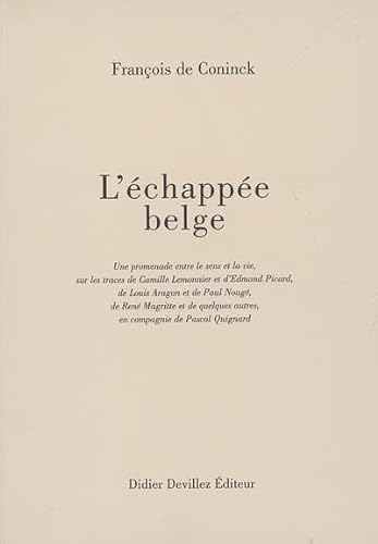 Imagen de archivo de L'chappe belge a la venta por Ammareal