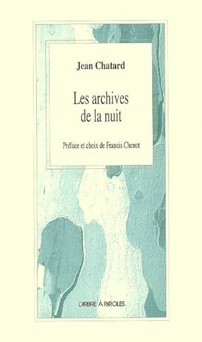 Stock image for Les Archives de la Nuit for sale by medimops