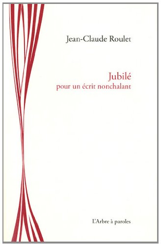 Beispielbild fr Jubile zum Verkauf von La Plume Franglaise
