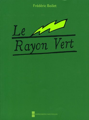 Beispielbild fr Le Rayon Vert zum Verkauf von Ammareal