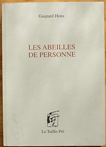 9782874500305: Les abeilles de personne