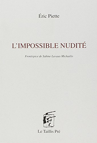 Beispielbild fr L'Impossible Nudite zum Verkauf von LIVREAUTRESORSAS