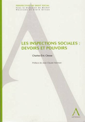 Stock image for Les Inspections Sociales for sale by Revaluation Books