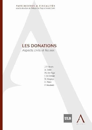 Beispielbild fr Les donations : Aspects civils et fiscaux zum Verkauf von Revaluation Books