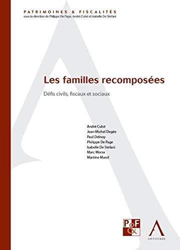 9782874556166: les familles recomposes: DFIS CIVILS, FISCAUX ET SOCIAUX