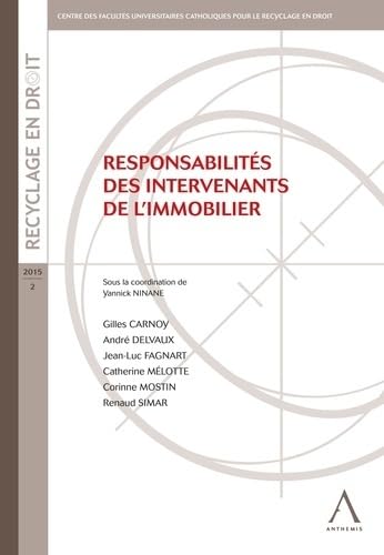 9782874559587: RESPONSABILITS DES INTERVENANTS DE L'IMMOBILIER