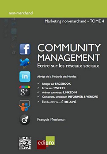 Stock image for Community management : Ecrire sur les rseaux sociaux for sale by medimops