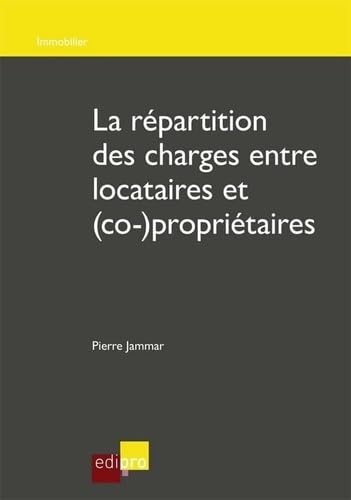 9782874962387: LA RPARTITION DES CHARGES ENTRE LOCATAIRES ET (CO-)PROPRITAIRES