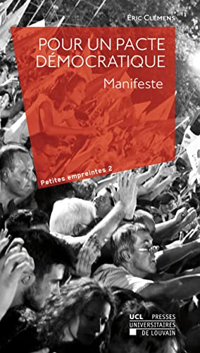 Imagen de archivo de Pour un pacte dmocratique: Manifeste a la venta por Ammareal