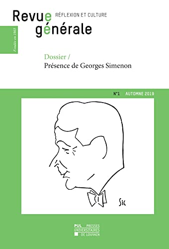 Stock image for Revue gnrale n 1 ? automne 2019: Dossier ? Prsence de Georges Simenon for sale by medimops