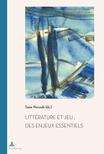 Stock image for Litterature et jeu for sale by J. HOOD, BOOKSELLERS,    ABAA/ILAB