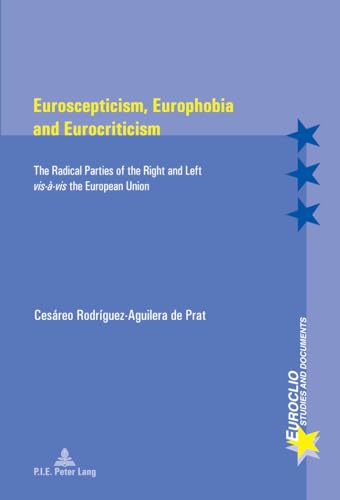 Stock image for Euroscepticism, Europhobia and Eurocriticism: The Radical Parties of the Right and Left "vis-?-vis" the European Union: 75 (Euroclio: Etudes et Documents / Studies and Documents) for sale by Reuseabook