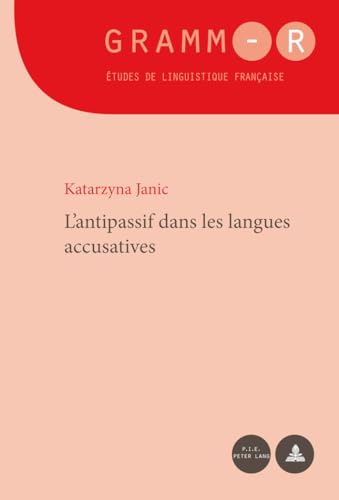 Imagen de archivo de Lantipassif dans les langues accusatives (GRAMM-R) (French Edition) a la venta por suffolkbooks
