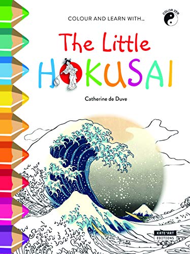 9782875751096: Little Hokusai: Discover Japanese Culture as You Colour in!