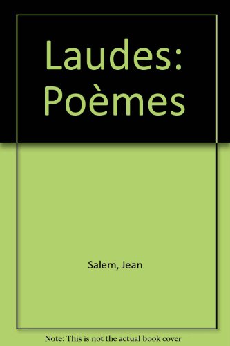 Stock image for Laudes for sale by Chapitre.com : livres et presse ancienne