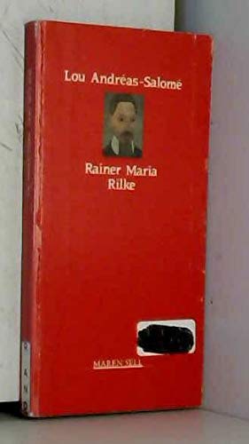 Stock image for Rilke, Rainer Maria for sale by Ammareal