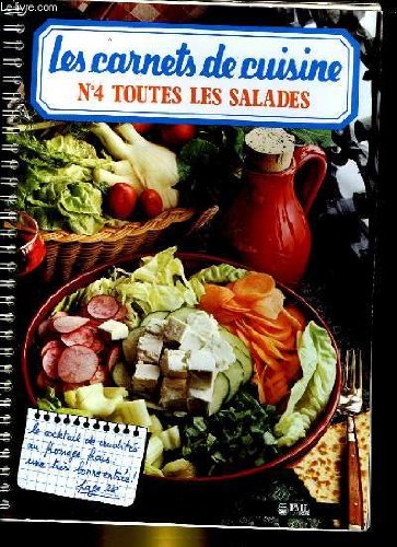 9782876281851: LES CARNETS DE CUISINE - N4 - TOUTES LES SALADES