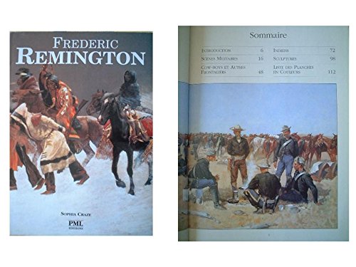 9782876282179: FREDERIC REMINGTON Sophia Craze