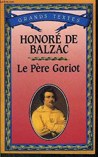 Stock image for le pere goriot for sale by Librairie Th  la page