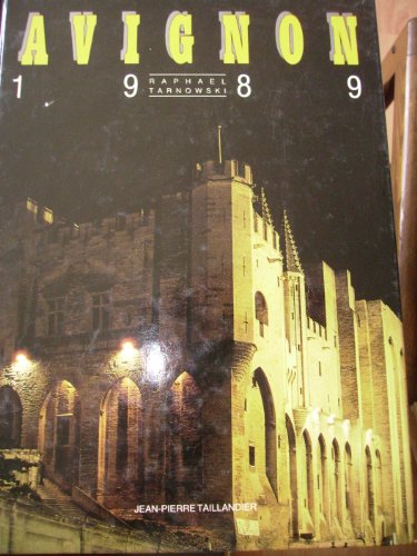 Stock image for AVIGNON 1989 for sale by Librairie Th  la page