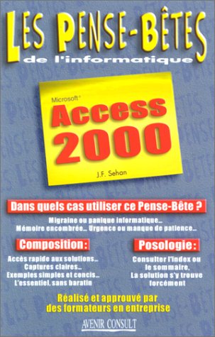 9782876382619: Access 2000: Microsoft