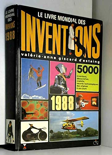 Stock image for LE LIVRE MONDIAL DES INVENTIONS 1988 for sale by Ammareal