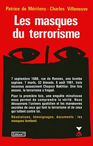 Stock image for Les masques du terrorisme for sale by Ammareal