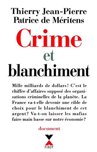 Stock image for Crime et blanchiment for sale by LibrairieLaLettre2