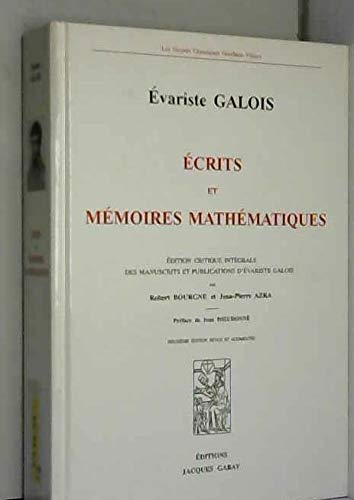 Imagen de archivo de ECRITS ET MEMOIRES MATHEMATIQUES (BOURGNE/AZRA) a la venta por Gallix