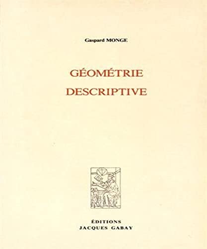 Beispielbild fr GEOMETRIE DESCRIPTIVE zum Verkauf von Gallix