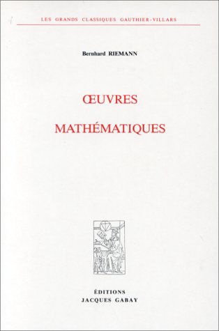 Oeuvres mathématiques, 1898