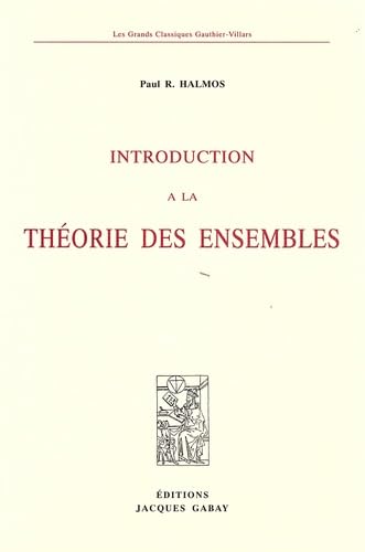 Introduction à la théorie des ensembles, 2e éd., 1970