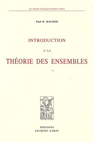 9782876471269: INTRODUCTION A LA THEORIE DES ENSEMBLES (French Edition)